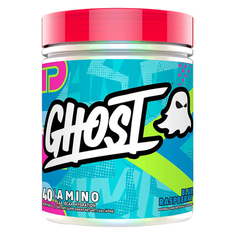 Ghost Amino BCAA Hydration, Blue Raspberry, 40 - Ghost