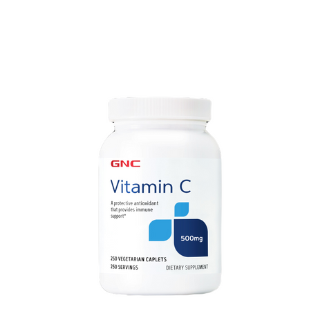 GNC Vitamin C 500 MG WITH ROSE HIPS - welzo