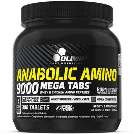 Olimp Anabolic Amino 9000 Mega Tabs, 300 Tablets - Olimp Sport Nutrition