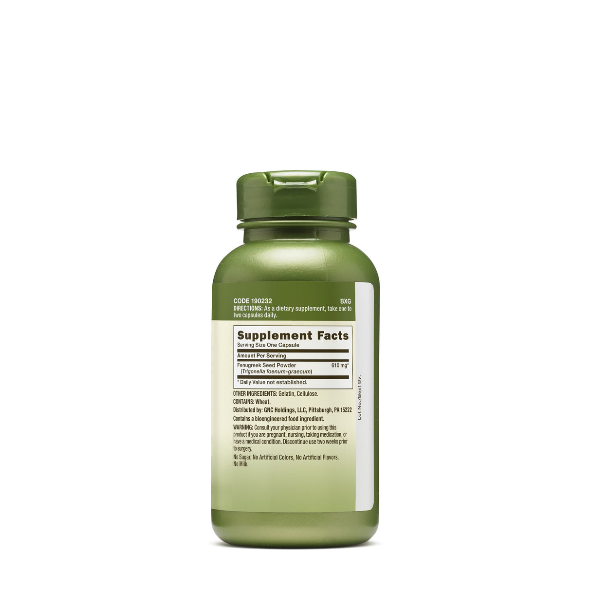 GNC Herbal Plus Fenugreek - welzo