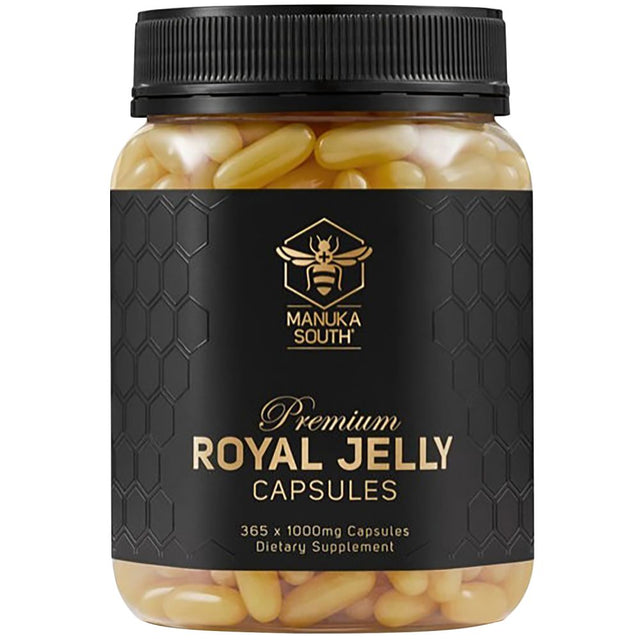 Royal Jelly 1000 mg, 365 Capsules, Manuka South - Manuka South