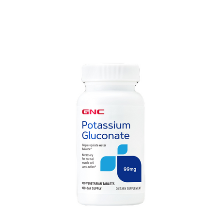 GNC Potassium Gluconate 99mg - welzo