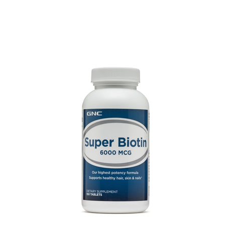 GNC SUPER BIOTIN 6000 MCG - welzo