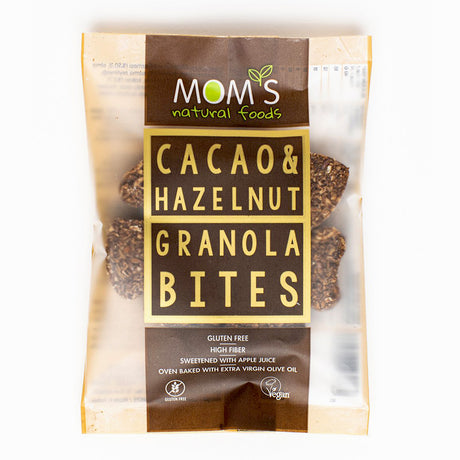 Natural Granola Bites, Cacao & Hazelnut, 1 Piece, Mom's - Mom's Natural Foods