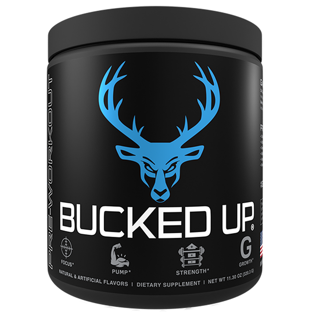 Bucked Up Blue Raz Pre-Workout, 30 - Bucked Up