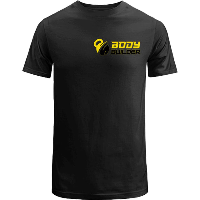 Body Builder T-Shirt, S, Black - Body Builder