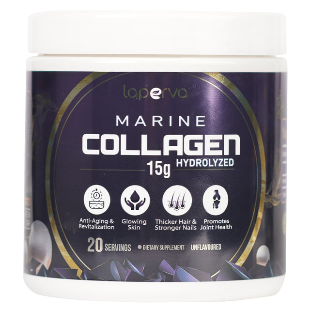 Laperva Hydrolyzed Marine Collagen, Unflavored, 330 Gm - Laperva