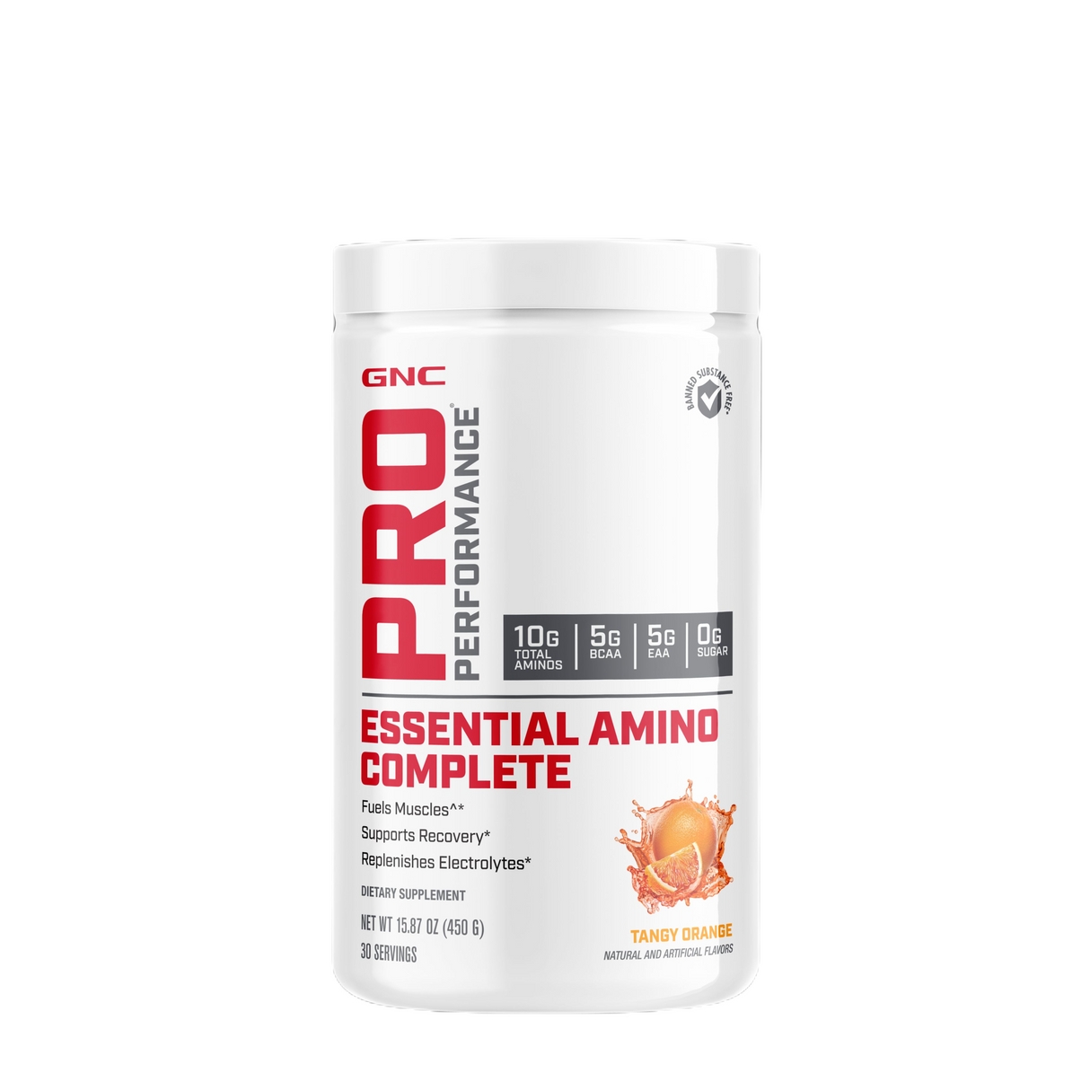 GNC Pro Performance Essential Amino Complete (Tangy Orange 15.87 Oz) - welzo