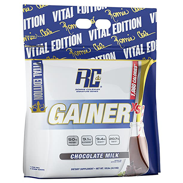 Ronnie Coleman Vital Edition XS Gainer, Milk Chocolate, 10 LB - Ronnie Coleman