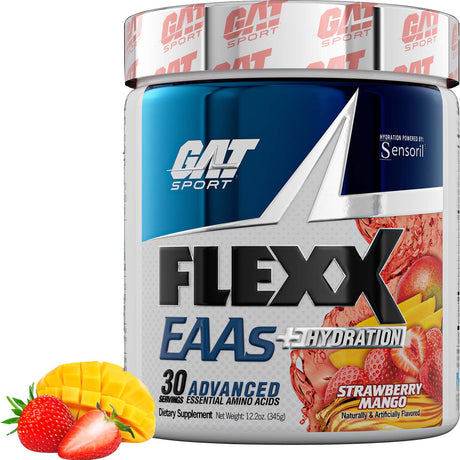 GAT Sport Flexx EAAs, Strawberry Mango, 30 Servings - GAT Sport