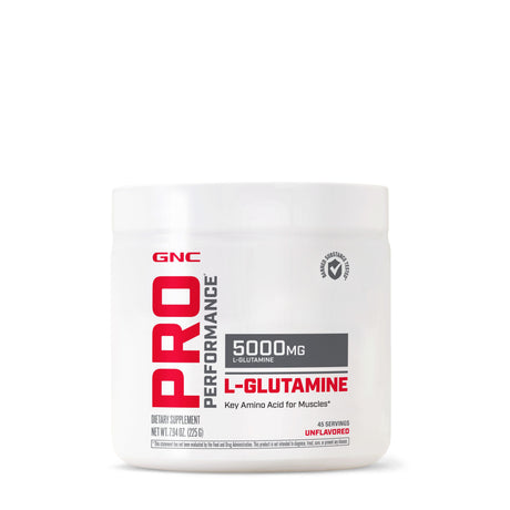 GNC Pro Performance L-Glutamine 5000 mg (Unflavored 45 Servings) - welzo