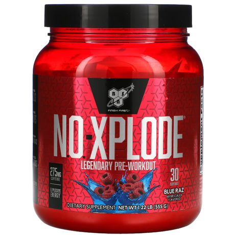 BSN NO-Xplode, 30, Blue Raspberry - BSN