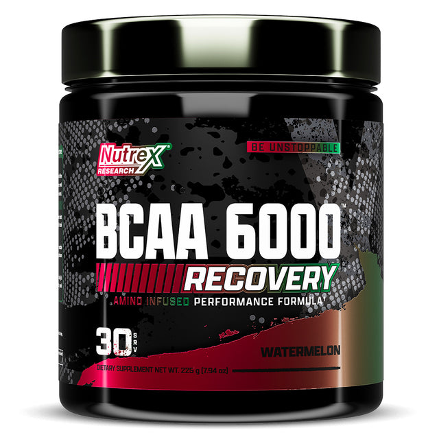 Nutrex Research BCAA 6000, Watermelon, 30 - Nutrex Research