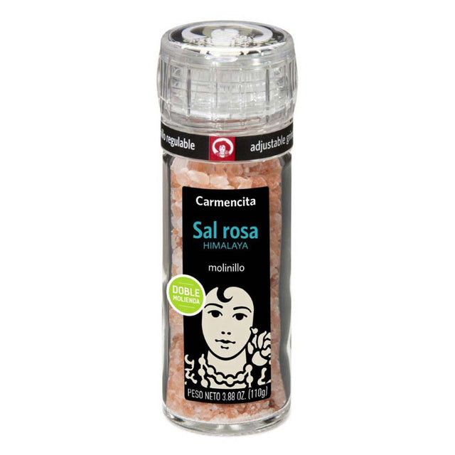 Carmencita Himalayan Pink Salt Grinder, 110 Gm - Carmencita