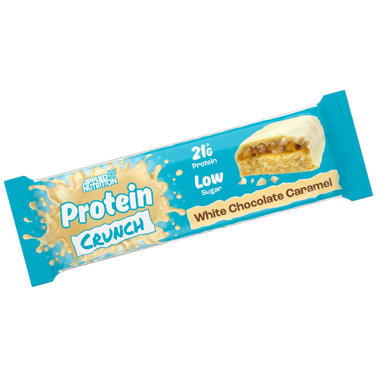 Protein Crunch Bar, White Chocolate Caramel, Applied Nutrition, 1 Bar - Applied Nutrition