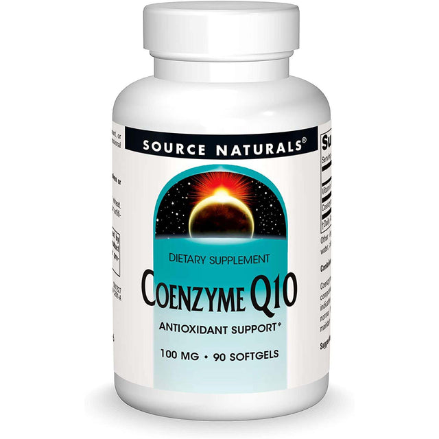 Source Naturals Coenzyme Q10, 100 mg, Softgels 90 - Source Naturals