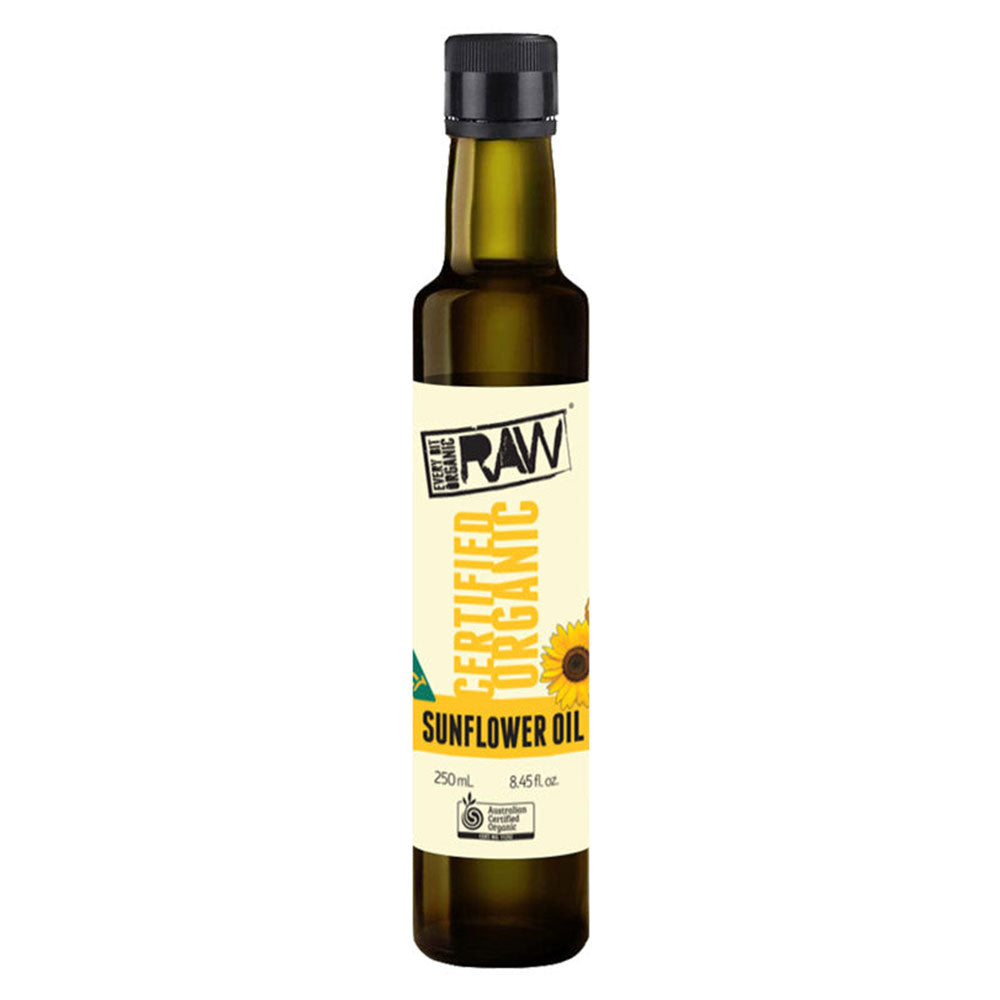 Organic Raw Sunflower Oil, Every Bit, 250 ML - Every Bit Organic Raw