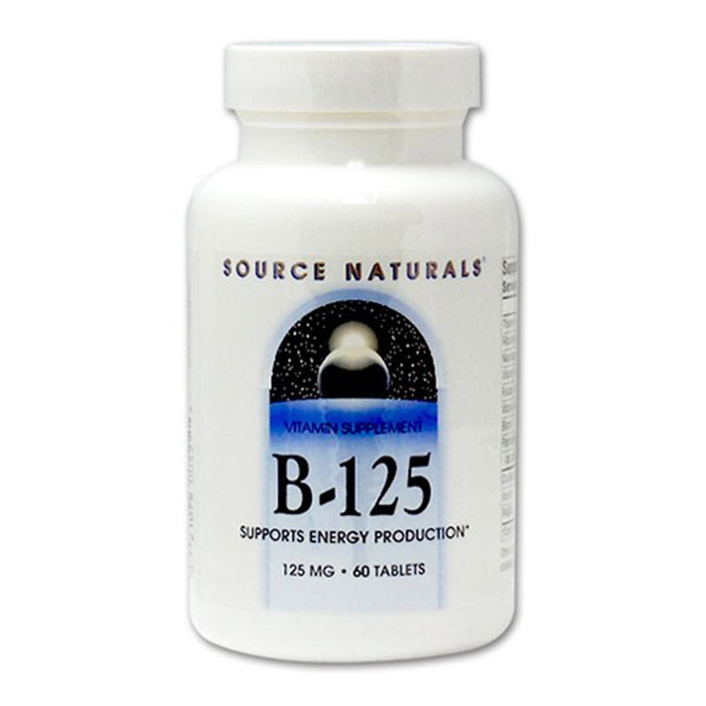 Source Naturals B-125, 60 Tablets, 125 mg - Source Naturals