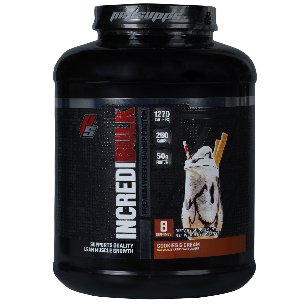 IncrediBulk Cookies and Cream, Pro Supps, 6 LB - Pro Supps