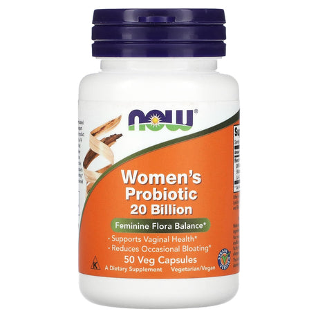 Now Women's Probiotic, 20 Billion, 50 Veggie Capsules - Now