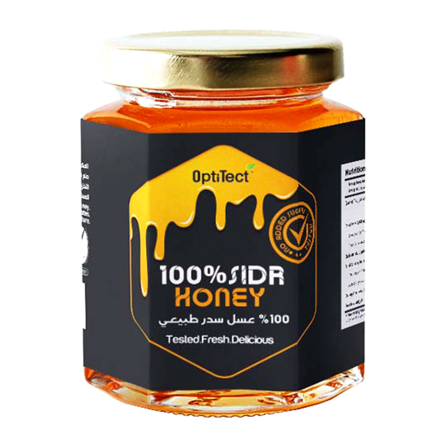 Optitect 100% Sidr Honey, 250 Gm Jar - Optitect