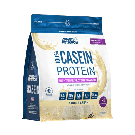 Micellar Casein Night Time Protein, Vanilla Cream, 900 Gm - Applied Nutrition - Applied Nutrition