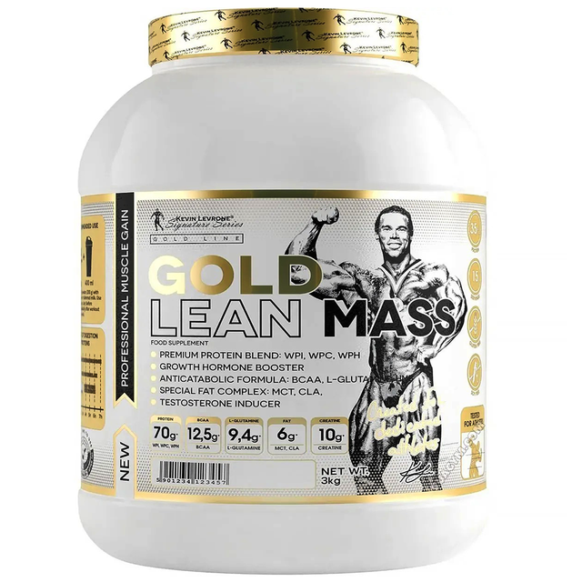 Kevin Levrone Gold Lean Mass, Chocolate, 3 Kg - Kevin Levrone