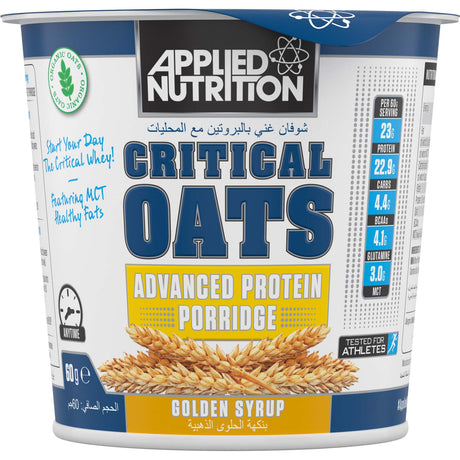 Applied Nutrition Critical Oats, Golden Syrup, 1 Piece - Applied Nutrition