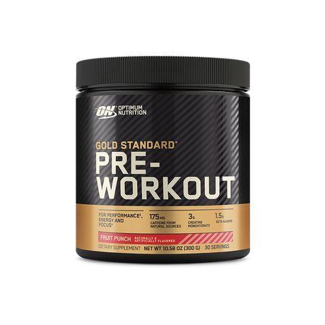 Gold Standard Pre-Workout, Fruit Punch, 300 Gm - Optimum Nutrition - Optimum Nutrition