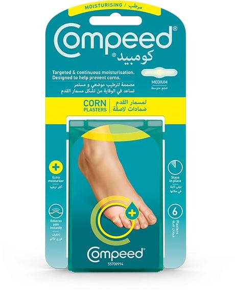 Compeed Moisturising Corn Plasters, 6 Plasters - Compeed