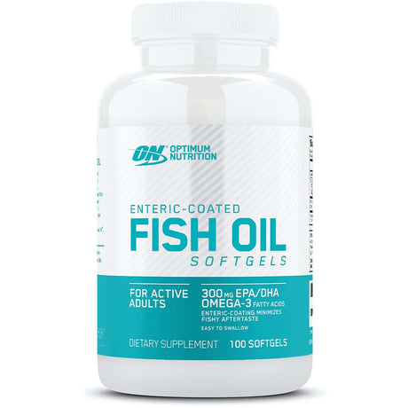 Fish Oil Softgels, Optimum Nutrition, 100 Softgels - Optimum Nutrition