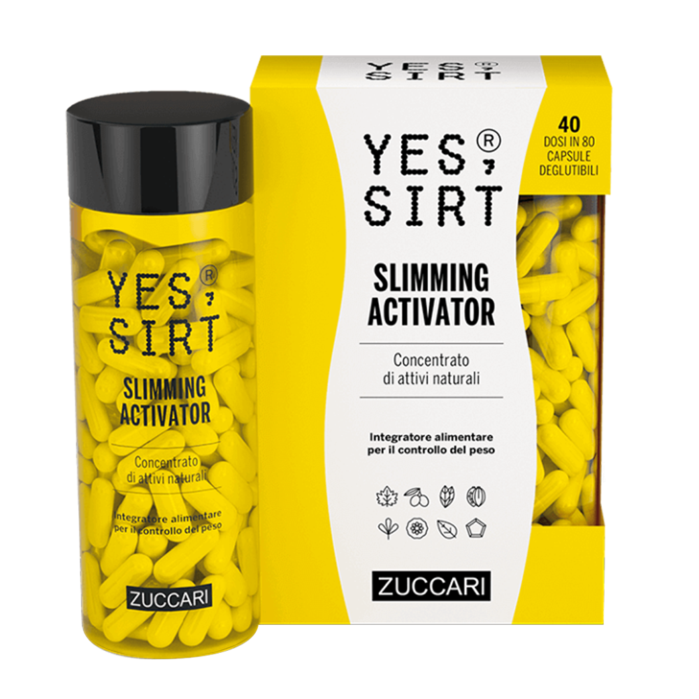 Zuccari Sirt Yes, 80 Capsules, 300 mg - Zuccari