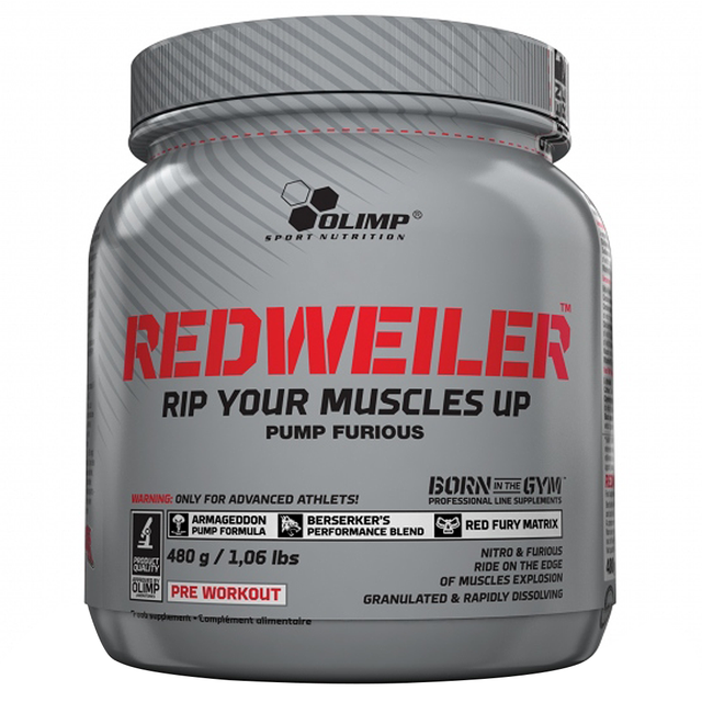 Olimp Sport Nutrition Redweiler Powder, Raging Cola, 480 Gm - Olimp Sport Nutrition