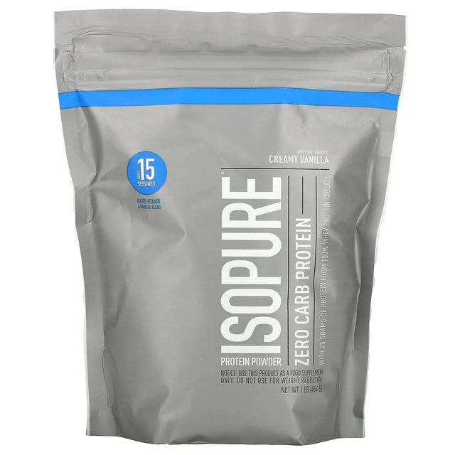 Isopure Zero Carb Protein, Cookies and Cream, Nature's Best, 1LB - Nature's Best