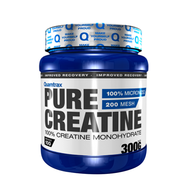 Pure Creatine, Unflavored, 300 Gm, Quamtrax - Quamtrax