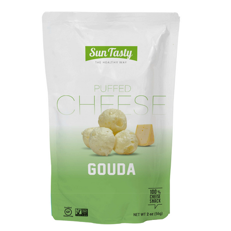 Tasty Puffed Cheese, Gouda, 56 Gm, Sun - Sun Tasty