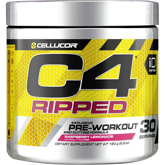 Cellucor C4 Ripped, Raspberry Lemonade, 30 servings - Cellucor