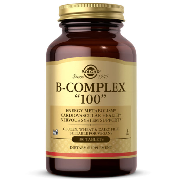 Solgar B-complex 100, 100 Tablets - Solgar