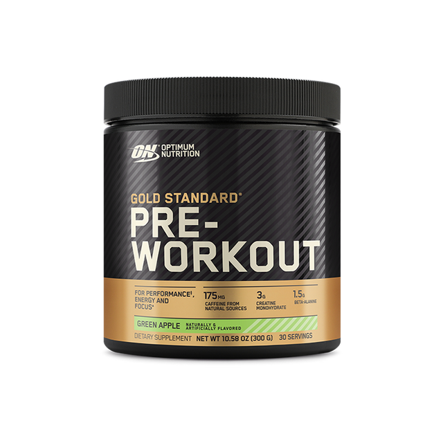 Gold Standard Pre-Workout, Green Apple, 300 Gm - Optimum Nutrition - Optimum Nutrition