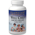 Planetary Herbals Well Child Immune Chewable Wafers, 560 mg, 60 Chewable - Planetary Herbals