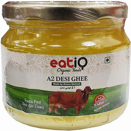 Eatiq Organic Foods A2 Desi Ghee, 300 ML - Eatiq Organic Food