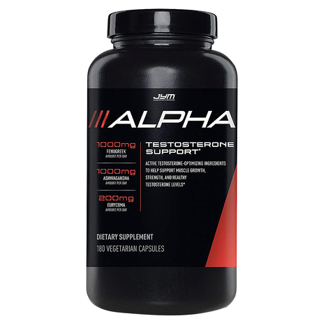 Alpha JYM, 180 Veggie Capsules - JYM