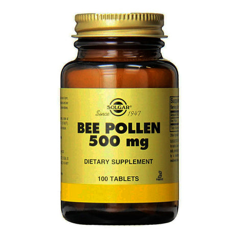 Solgar Bee Pollen, 500 mg, 100 Tablets - Solgar