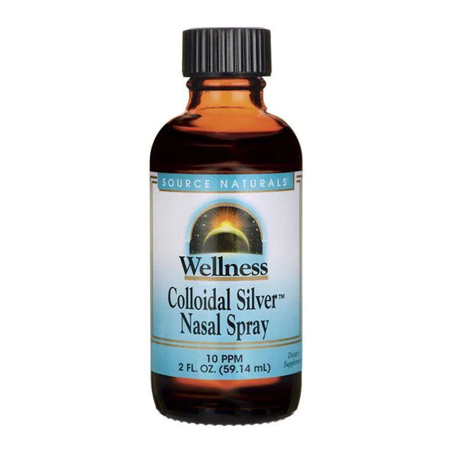 Wellness Colloidal Silver, Source Naturals, 2 Oz - Source Naturals