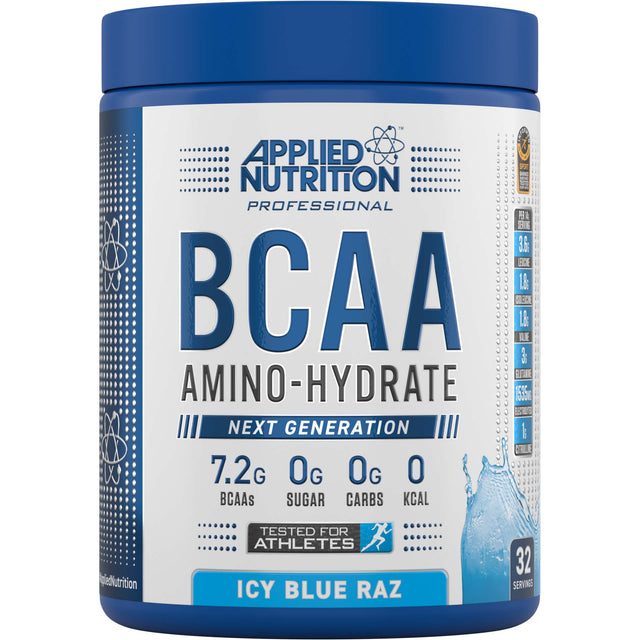 Applied Nutrition Amino Hydrate BCAA, Icy Blue Raz, 32 Serving - Applied Nutrition