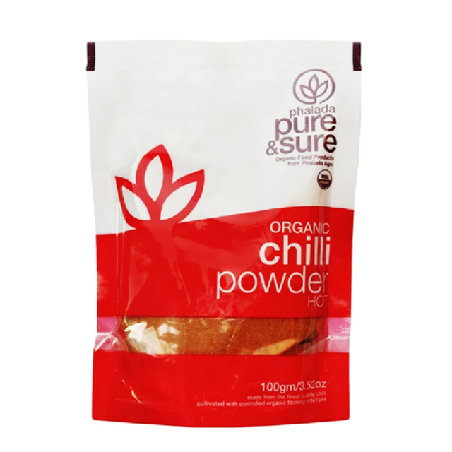 Sure & Pure Organic Chili Powder, 100 Gm - Pure & Sure