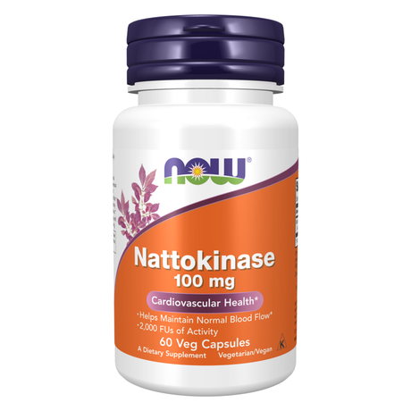 Now Nattokinase, 60 Veggie Capsules - Now