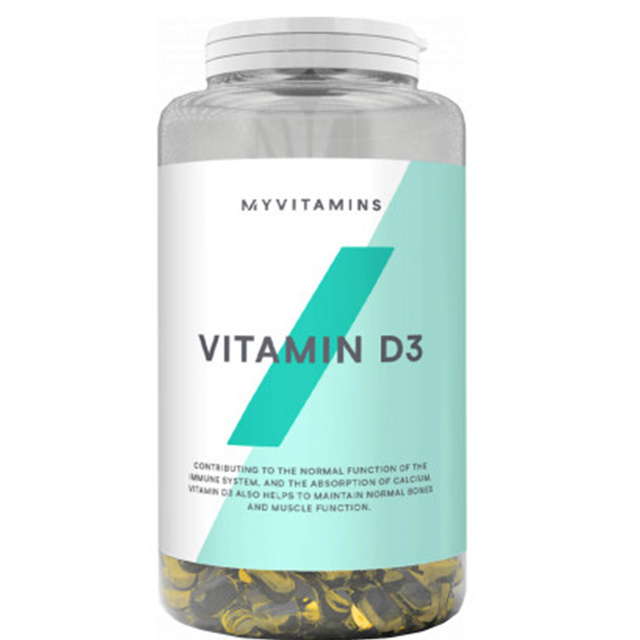 Vitamin D3, 180 Capsules, MyProtein - Myprotein