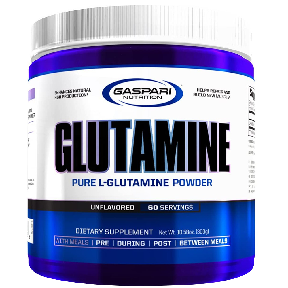 Glutamine, Unflavored, 300 Gm, Gaspari Nutrition - Gaspari Nutrition