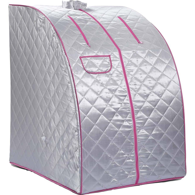 Portable Steam Sauna Room, Silver - Laperva - Laperva